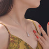 2 Carat D coloer Asscher Cut Lab-Grown Diamond Pendant | Perfect Gift For Her