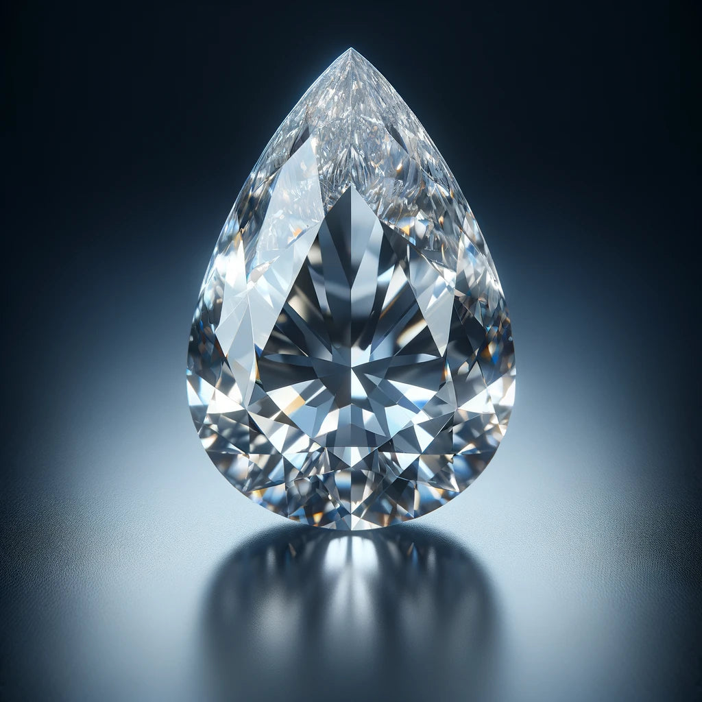 Lab-Grown Pear Shape Diamond | Affordable & Brilliant with IGI Certification