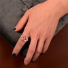 2.5 Carat Oval Cut Peach-Pink Morganite Ring in Rose Color Setting | Romantic Vintage-Inspired Engagement Ring