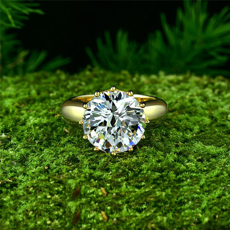 2-carat brilliant round D color diamond solitaire ring with minimalist design, ideal for luxury engagements and timeless elegance.