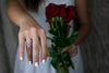 2 Carat D Color Brilliant Cut Diamond Ring with Luxury Halo Design
