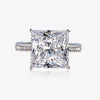 3-carat princess cut D-color diamond solitaire engagement ring with luxurious design, perfect for timeless elegance and special moments.
