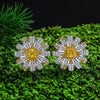 5 Carat Canary Yellow Cushion Cut Lab-Grown Diamond Earring | Brilliant Anniversary Gift