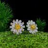 5 Carat Canary Yellow Cushion Cut Lab-Grown Diamond Earring | Brilliant Anniversary Gift
