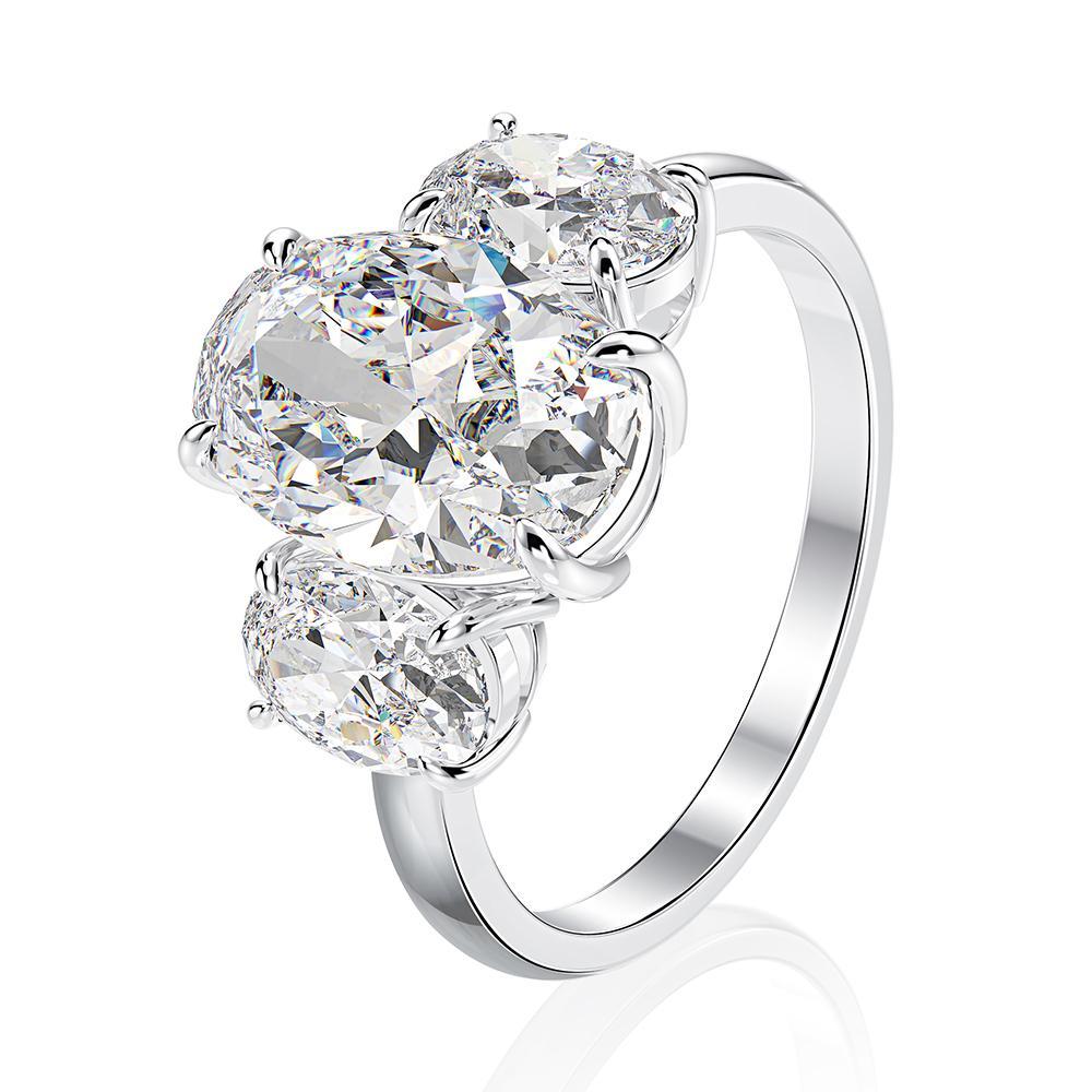 2-carat D color diamond wedding ring set with luxury halo design, perfect for engagement and wedding jewelry.