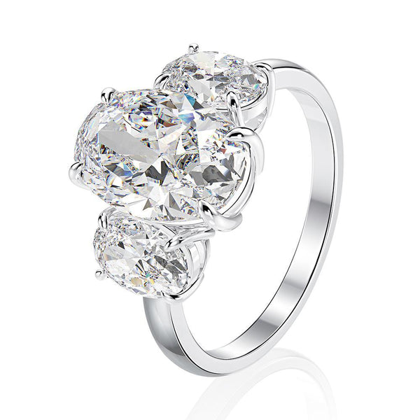 2-carat D color diamond wedding ring set with luxury halo design, perfect for engagement and wedding jewelry.