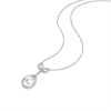 Long Tassel Love Bow Style Mother of Pearl Dangle Pendant w Luxurious Design