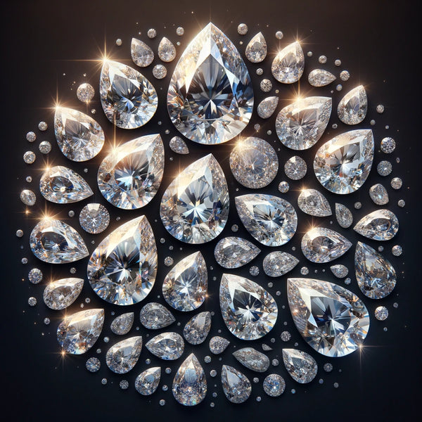 Lab-Grown Pear Shape Diamond | Affordable & Brilliant with IGI Certification