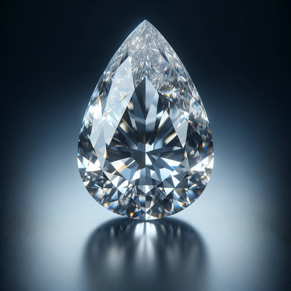 Lab-Grown Pear Shape Diamond | Affordable & Brilliant with IGI Certification