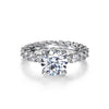 2 Carat Eternity Ring Lab-Grown Diamond Four Prong Solitaire Best Engagement Ring