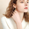 D Color Oval Diamond Tassel Earrings | Sterling Silver Luxury Drop Earrings